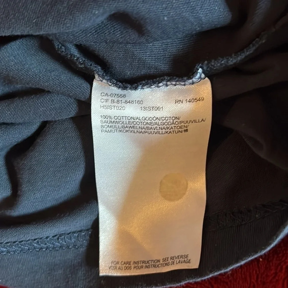 Mexx Navy vintage style cotton unisex  short sleeve T-shirt Sz S - Picture 11 of 11